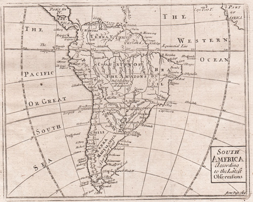 1749 map of south america
